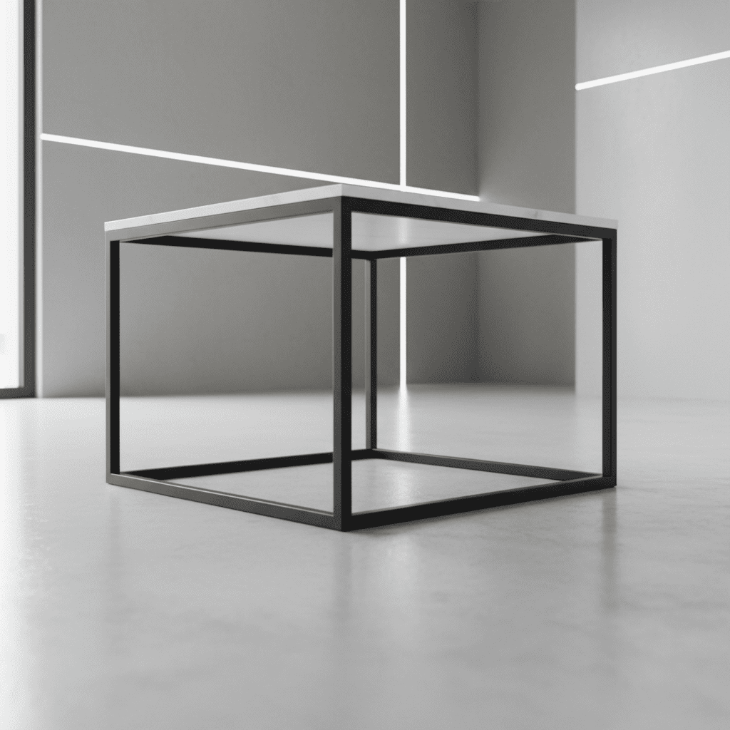 Table Basse Rectangulaire MABLE – Modernité et Fonctionnalité - Avenue des Soldes